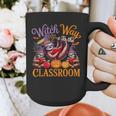 Way To Classroom Halloween Witch Three Cute Sloths Teacher Graphic Print Coffee Mug, funny design Way To Classroom Halloween Witch Three Cute Sloths Teacher Graphic Print Coffee Mug, funny design