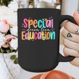 Color Special Education Squad Groovy Dream Team SPED Teacher Graphic Print Coffee Mug, Groovy Teacher Gifts, funny design
