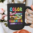 Color The World With Kindness Teachers Back To School Graphic Print Coffee Mug, funny design Color The World With Kindness Teachers Back To School Graphic Print Coffee Mug, funny design
