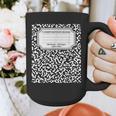 Composition Notebook Matching Group Halloween Teachers Graphic Print Coffee Mug, funny design