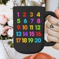 Counting 1-10 Learn To Count Number School Kids Teacher Graphic Print Coffee Mug, funny design Counting 1-10 Learn To Count Number School Kids Teacher Graphic Print Coffee Mug, funny design