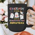Creepin It Real With Kindergarten Monsters Halloween Teacher Graphic Print Coffee Mug, funny design Creepin It Real With Kindergarten Monsters Halloween Teacher Graphic Print Coffee Mug, funny design
