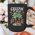 Creepin It Real Monster School 3rd Grade Teacher Halloween Graphic Print Coffee Mug, funny design Creepin It Real Monster School 3rd Grade Teacher Halloween Graphic Print Coffee Mug, funny design