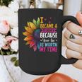 Cute I Became A Teacher Because Your Life Is Worth My Time Graphic Print Coffee Mug, funny design Cute I Became A Teacher Because Your Life Is Worth My Time Graphic Print Coffee Mug, funny design