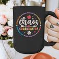 Cute Chaos Coordinator Teacher First Day Of School Graphic Print Coffee Mug, funny design Cute Chaos Coordinator Teacher First Day Of School Graphic Print Coffee Mug, funny design