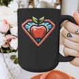 Cute Distressed Super Teacher Superhero Apple Graphic Print Coffee Mug, Super Teacher Gifts, funny design Cute Distressed Super Teacher Superhero Apple Graphic Print Coffee Mug, Super Teacher Gifts, funny design