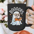 Cute Ghost Reading Book Librarian Teacher Halloween Costume Graphic Print Coffee Mug, funny design