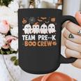 Cute Ghosts Pre-K Boo Crew Teachers Halloween Party Team For Men Women Kids Graphic Print Coffee Mug, funny design