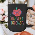Cute Maestra Teacher Graphic Print Coffee Mug, funny design