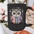 Cute Reading Owl Book Lover Teacher Librarian Bookworm Graphic Print Coffee Mug, funny design Cute Reading Owl Book Lover Teacher Librarian Bookworm Graphic Print Coffee Mug, funny design