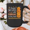 Cute Teacher Halloween For Women Men Teacher Pumpkin Graphic Print Coffee Mug, funny design