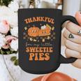 Cute Thanksgiving Teacher Thankful For My Sweetie Pies Mom Graphic Print Coffee Mug, Couple Gifts, funny design