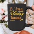 Disney Back To School I'm A Disney Teacher Crafty Logo Graphic Print Coffee Mug, funny design Disney Back To School I'm A Disney Teacher Crafty Logo Graphic Print Coffee Mug, funny design