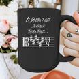 It Doesn't Get Scarier Halloween Music Teacher Costume For Men Women Graphic Print Coffee Mug, funny design