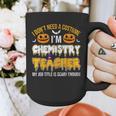 I Don't Need A Costume I'm Chemistry Teacher Cool Halloween Graphic Print Coffee Mug, funny design