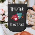 Drama Teacher For Theatre And Performing Arts Graphic Print Coffee Mug, funny design Drama Teacher For Theatre And Performing Arts Graphic Print Coffee Mug, funny design