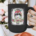 Early Head Start Life Messy Bun Back To School Teacher Women Graphic Print Coffee Mug, funny design Early Head Start Life Messy Bun Back To School Teacher Women Graphic Print Coffee Mug, funny design