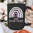 Early Headstart Cute Retro Rainbow Teachers Graphic Print Coffee Mug, funny design Early Headstart Cute Retro Rainbow Teachers Graphic Print Coffee Mug, funny design