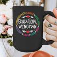 Educational Wingman Assistant Teaching a School Teacher Aide Graphic Print Coffee Mug, funny design Educational Wingman Assistant Teaching a School Teacher Aide Graphic Print Coffee Mug, funny design