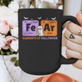 Elements Of Halloween Fear Periodically Chemistry Teacher Graphic Print Coffee Mug, funny design Elements Of Halloween Fear Periodically Chemistry Teacher Graphic Print Coffee Mug, funny design
