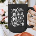 English Teacher Grammar Police Language Nerd You Literally Mean Figuratively V-Neck Modern Short Sleeve Small Graphic Print Coffee Mug, English Teacher Gifts, funny design English Teacher Grammar Police Language Nerd You Literally Mean Figuratively V-Neck Modern Short Sleeve Small Graphic Print Coffee Mug, English Teacher Gifts, funny design