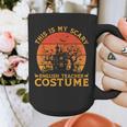 English Teacher Matching This Is My Scary Halloween Costume Graphic Print Coffee Mug, English Teacher Gifts, funny design