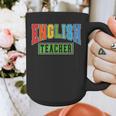 English Teacher Men Women Grammar Class English Teacher Graphic Print Coffee Mug, English Teacher Gifts, funny design