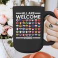 ESL Teacher All Are Welcome Here For Worlds Virtual Teachers Graphic Print Coffee Mug, Esl Teacher Gifts, funny design ESL Teacher All Are Welcome Here For Worlds Virtual Teachers Graphic Print Coffee Mug, Esl Teacher Gifts, funny design