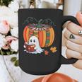 Fall Book Pumpkin Ghost Reading Books Halloween Teacher Graphic Print Coffee Mug, funny design Fall Book Pumpkin Ghost Reading Books Halloween Teacher Graphic Print Coffee Mug, funny design