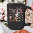Fall Holiday Themed Thanksgiving Halloween Teacher Trick Or Graphic Print Coffee Mug, funny design Fall Holiday Themed Thanksgiving Halloween Teacher Trick Or Graphic Print Coffee Mug, funny design