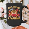Fall In Love With Learning Pumpkin Thanksgiving Teacher Fall Graphic Print Coffee Mug, funny design Fall In Love With Learning Pumpkin Thanksgiving Teacher Fall Graphic Print Coffee Mug, funny design