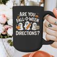 Are You Fall O Ween Directions Halloween Teacher Ghosts Graphic Print Coffee Mug, funny design