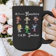 My Favorite Monsters Call Me Teacher Thank Mummy Vampire Bat Graphic Print Coffee Mug, funny design My Favorite Monsters Call Me Teacher Thank Mummy Vampire Bat Graphic Print Coffee Mug, funny design
