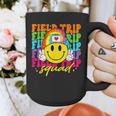 Field Trip Squad Groovy Field Day Smile Face Teacher Tie Dye Graphic Print Coffee Mug, Groovy Teacher Gifts, funny design Field Trip Squad Groovy Field Day Smile Face Teacher Tie Dye Graphic Print Coffee Mug, Groovy Teacher Gifts, funny design