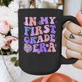 In My First Grade Era 1st Grade Girls Teacher Back To School Graphic Print Coffee Mug, First Grade Teacher Gifts, funny design