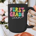 First Grade Team Teacher Back To School 1st Grade Squad Kids Graphic Print Coffee Mug, First Grade Teacher Gifts, funny design