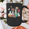 Floral Beakers Chemistry Lab Teacher Graphic Print Coffee Mug, funny design Floral Beakers Chemistry Lab Teacher Graphic Print Coffee Mug, funny design