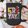 Fri-Yay Happy Friday Lovers Teacher Weekend Women Graphic Print Coffee Mug, funny design Fri-Yay Happy Friday Lovers Teacher Weekend Women Graphic Print Coffee Mug, funny design