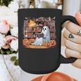 Ghost Book Reading Halloween Books Lover Teacher Graphic Print Coffee Mug, funny design Ghost Book Reading Halloween Books Lover Teacher Graphic Print Coffee Mug, funny design