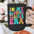 In My Glowing Teacher Era Groovy Colorful Bright Graphic Print Coffee Mug, Groovy Teacher Gifts, funny design In My Glowing Teacher Era Groovy Colorful Bright Graphic Print Coffee Mug, Groovy Teacher Gifts, funny design