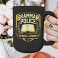 Grammar Police To Serve And Correct English Teacher Graphic Print Coffee Mug, English Teacher Gifts, funny design Grammar Police To Serve And Correct English Teacher Graphic Print Coffee Mug, English Teacher Gifts, funny design