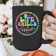 Groovy Life Skills Squad Teacher Special Ed SPED Team Crew Graphic Print Coffee Mug, Groovy Teacher Gifts, funny design