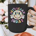 Groovy Retro Lets Learn Today Teacher Student Back To School Graphic Print Coffee Mug, Groovy Teacher Gifts, funny design Groovy Retro Lets Learn Today Teacher Student Back To School Graphic Print Coffee Mug, Groovy Teacher Gifts, funny design