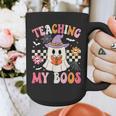 Groovy Teaching My Boos Teacher Ghost Halloween Teacher Graphic Print Coffee Mug, Groovy Teacher Gifts, funny design Groovy Teaching My Boos Teacher Ghost Halloween Teacher Graphic Print Coffee Mug, Groovy Teacher Gifts, funny design