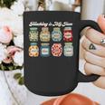 Groovy Teaching Is My Jam Teacher Appreciation Graphic Print Coffee Mug, Groovy Teacher Gifts, funny design