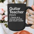 Guitar Teacher Definition Musician Music Men Women Girls Kids Graphic Print Coffee Mug, funny design