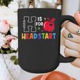 H Is For Head Start Teacher First Day Of School Tee Graphic Print Coffee Mug, funny design H Is For Head Start Teacher First Day Of School Tee Graphic Print Coffee Mug, funny design