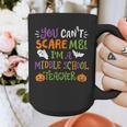 Halloween You Cant Scare Me Im A Middle School Teacher Graphic Print Coffee Mug, funny design Halloween You Cant Scare Me Im A Middle School Teacher Graphic Print Coffee Mug, funny design