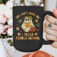 Halloween You Can't Scare Me I Teach Middle School Teacher Graphic Print Coffee Mug, funny design Halloween You Can't Scare Me I Teach Middle School Teacher Graphic Print Coffee Mug, funny design