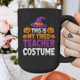 Halloween Costumes For Teachers Tired Teacher Costume Tee Graphic Print Coffee Mug, funny design Halloween Costumes For Teachers Tired Teacher Costume Tee Graphic Print Coffee Mug, funny design